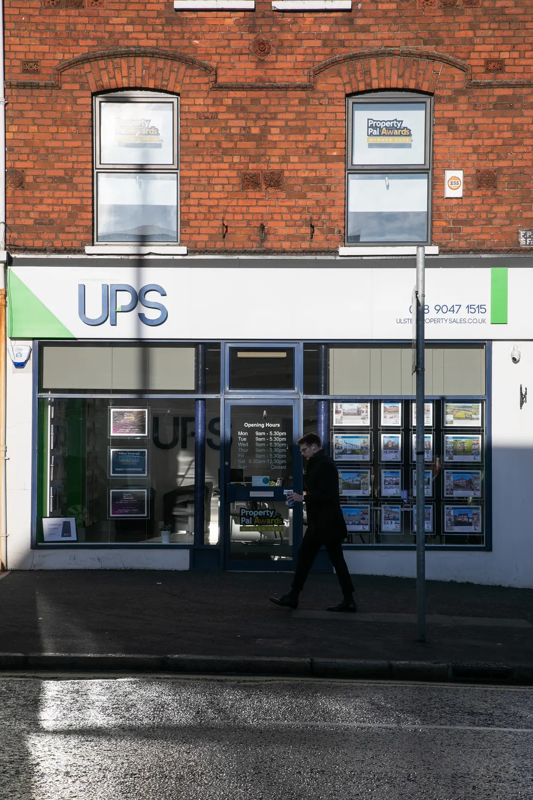 Ulster Property Sales branch signage