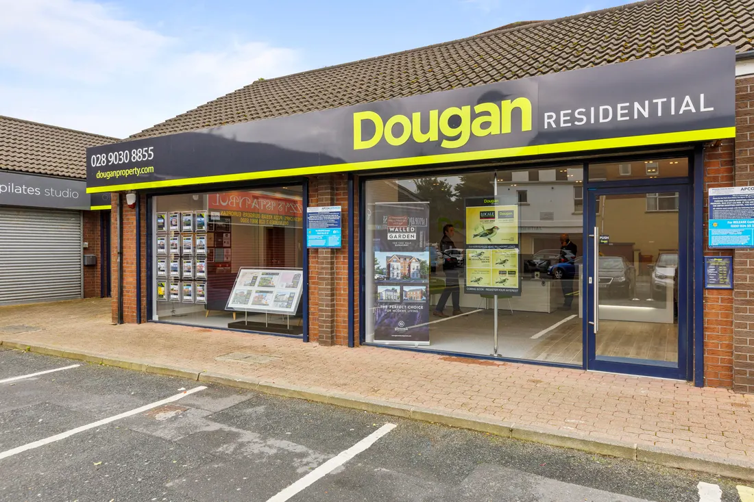 Dougan Residential estate agency office signage