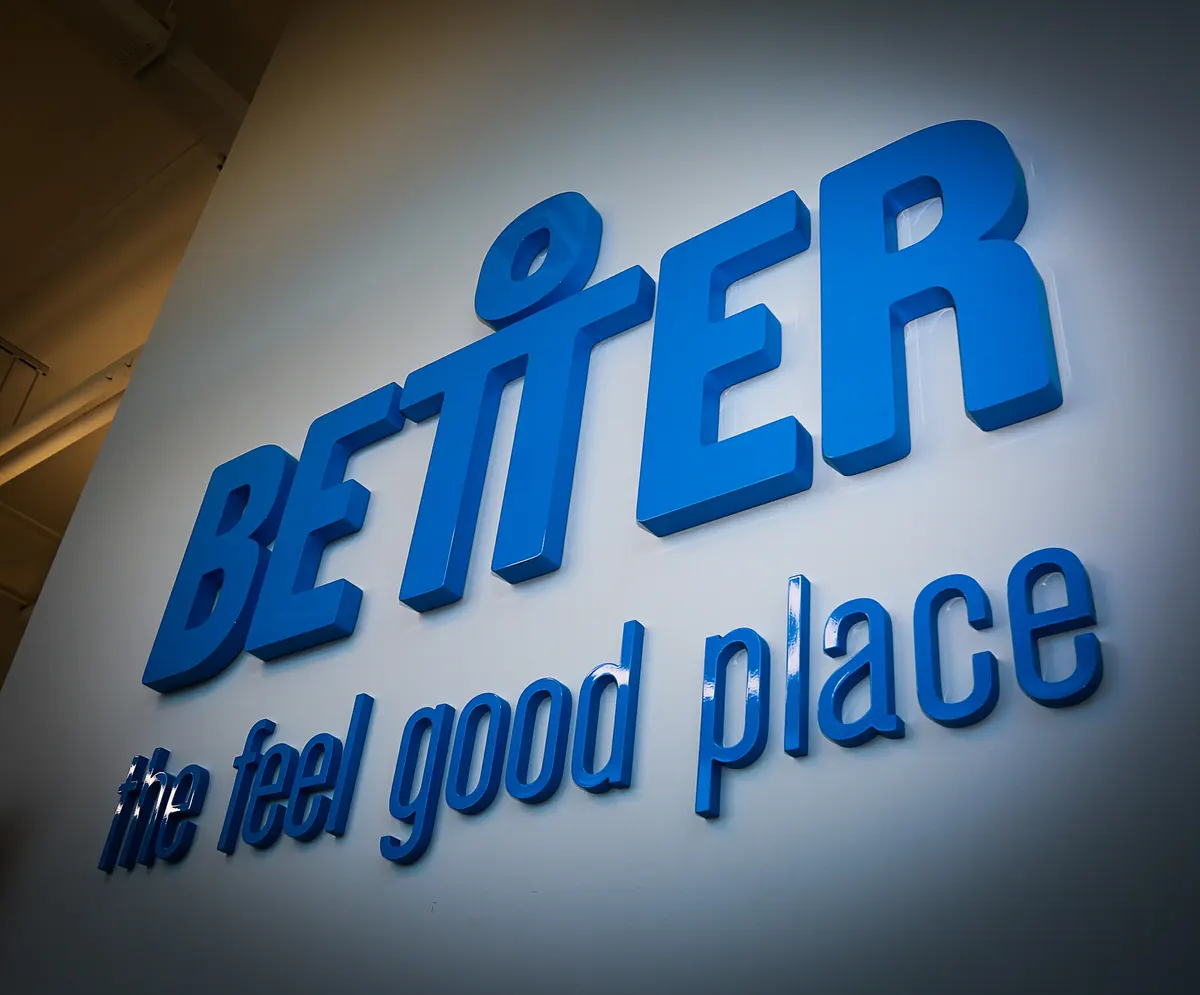 Better Gym exterior signage installed by Barrett Group